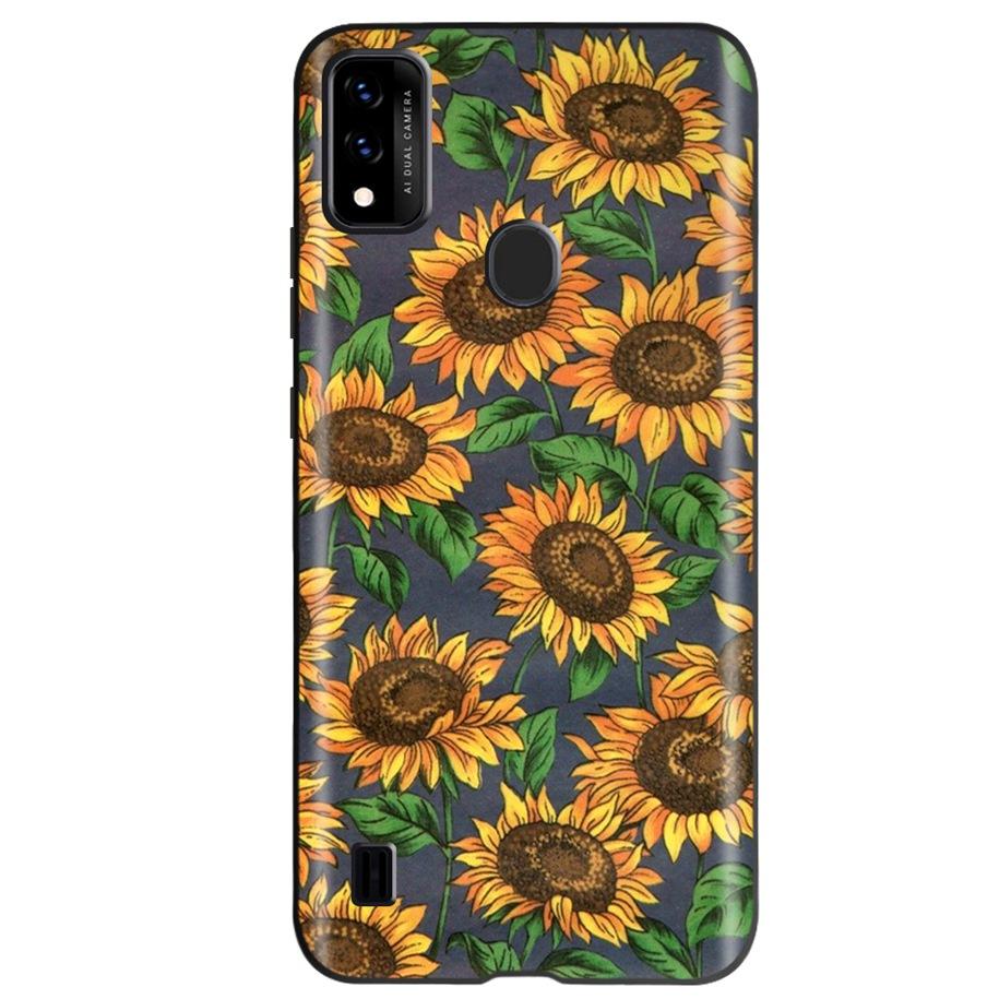 Für ZTE Blade A51 Hülle Mode Blume Silikon TPU Weiche Abdeckung Für ZTE Blade A51 2020 A 51 BladeA51 Carcasas Stoßfest Funda Tasche