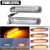 2pcs Smoked Black Led Dynamic Turn Signal Light Side Fender Marker Sequential Indicator Lamp Trim For BMW 3 Series E46 1997-2001Turn Signal 2
