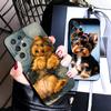 Yorkshire Terrier Dog Soft Phone Case for Samsung Galaxy S26 S25 Edge S24 Ultra S23 Plus S22 S21 FE S20 Black Cover Back Shell