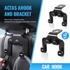 Car Multifunctional Seat Headrest Hook Storage Mobile Phone Holder For Mustang SHELBY GT 500 350 Convertible V Mach E Rainproof