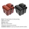 Motorcycle Bicycle Universal Waterproof PU Saddlebag Rear Side Travel Luggage Bag Tool Phone Wallet Bag For Harley Kawasaki BMW