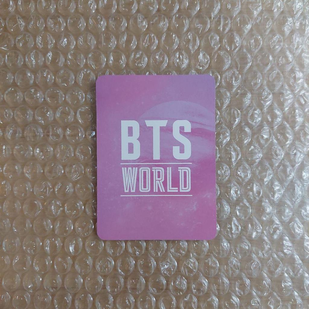 [USED] BTS WORLD Weverse Bonus Trading Card V Official