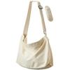 My Doudou No.1 Shoulder-Friendly Canvas Tote Bag Shoulder YKK Zipper Removable Pad Metal Buckle 2 Inner Pockets Large Capacity Unisex Bag-in-Bag Type