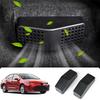Car Under Seat Air Outlet Protection Cover For Toyota Corolla -2024 Spare Parts Parts Intake Flow Inlet Grille Cover
