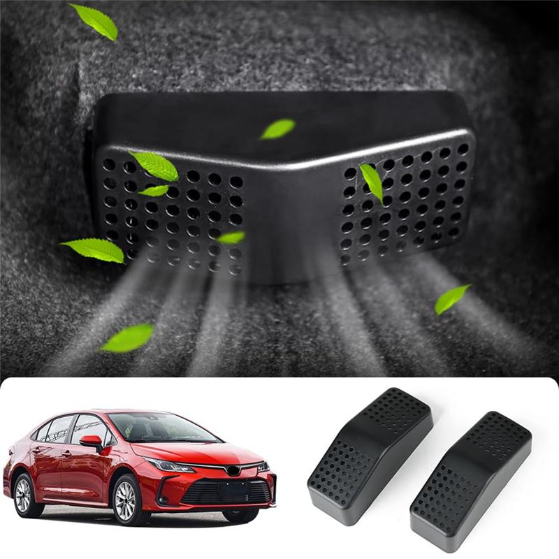 Car Under Seat Air Outlet Protection Cover For Toyota Corolla -2024 Spare Parts Parts Intake Flow Inlet Grille Cover