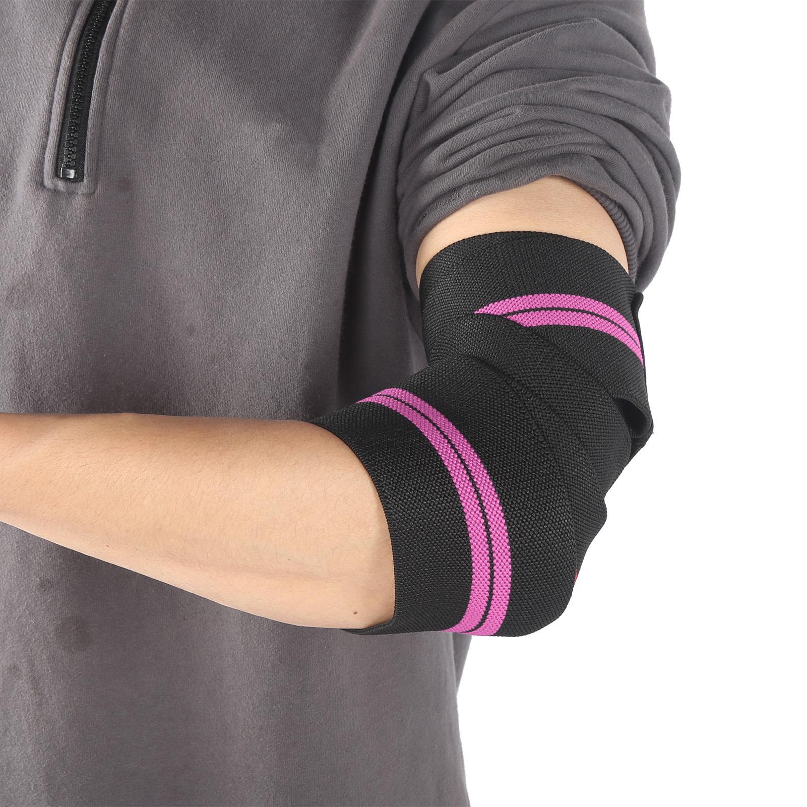 Sports Elbow Brace Bandage Elastic Elbow Wrap Compression Sleeve