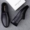 Genuine Leather Footwear Handmade Boat Male Shoes Loafers  Fashion Slip on Soft Casual Men Shoes Adult Men Design Moccasin