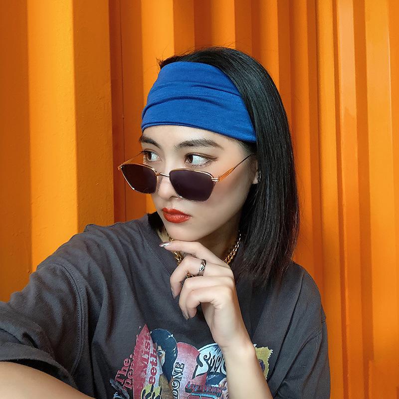 

Широка спортивна пов язка на голову: Вологопоглинаюча, еластична бавовна для чоловіків та жінок - Ідеально підходить для йоги, бігу, фітнесу темно-сірий