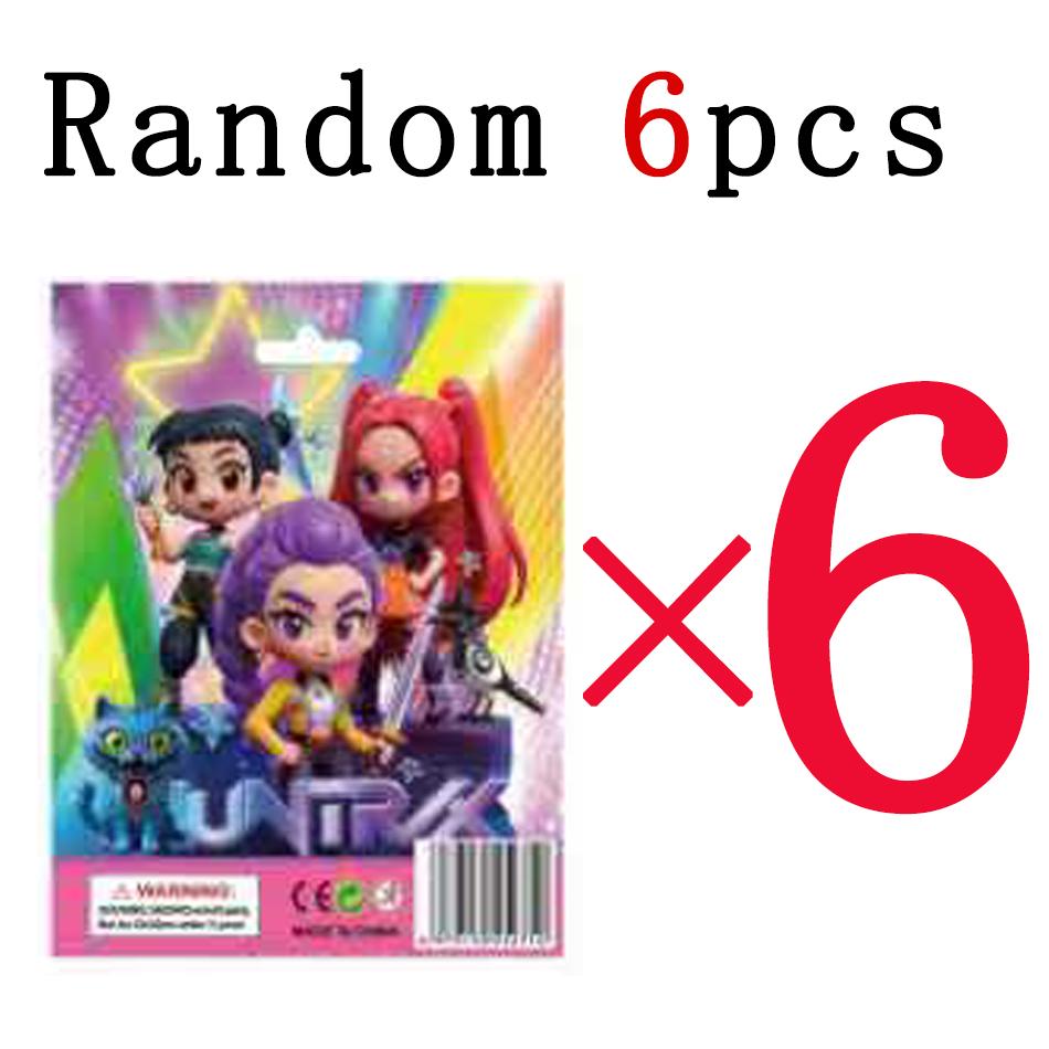 NEU Kpop Dämonenjäger Figur Cartoon Jäger Tiger Rumi/Mira/Zoey Actionfigur PVC Schreibtischdekoration Modellpuppe Spielzeug Kindergeschenk