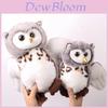 Juguete de Búho de Peluche Para Niños Suave Animal Regalo Para Niñas y Niños
