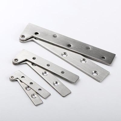 Stainless Steel Pivot Hinges Heavy Duty L Shape Door Hinges For Cabinet Folding Table Furniture Door Hardware