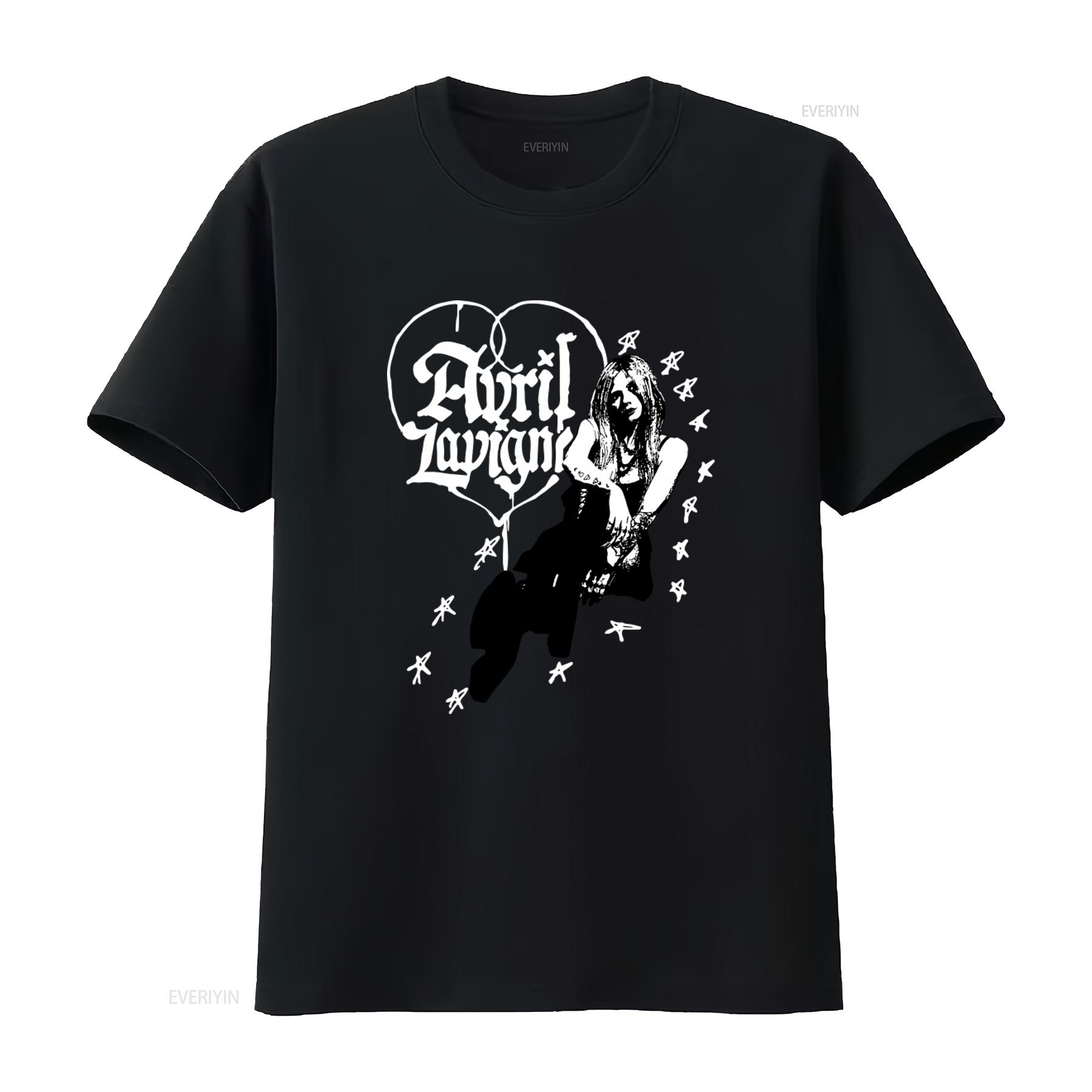 

Avril Lavigne Love Sux T Shirt Xl Official 2022 Merch Bite Me Design Rock Style vintage Washed Unisex homme Casual Comfortable 4XL