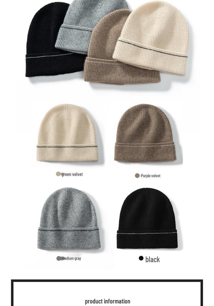 100% Cashmere Women's Hat: Soft, Warm, Stylish & Versatile for Autumn/Winter