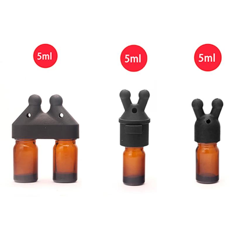 Frasco Inalador de Óleo Essencial com Aroma à Prova de Vazamento Mini Frasco Dispensador de Óleo Essencial Perfumado Inalador