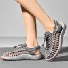 2026 Summer Men's Large Size Woven Roman Sandals and Flip-Flops for Outdoor Beachwear
