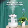Bedroom Silent Atomizing Humidifier Household Nano Fine Mist Air Humidifier Desktop Humidity Display Sprayer