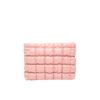 Cloud Embroidery Thread Large-Capacity Casual Pleated Makeup Bag, Convenient Storage Bag, Fashionable Foreign Style Clutch