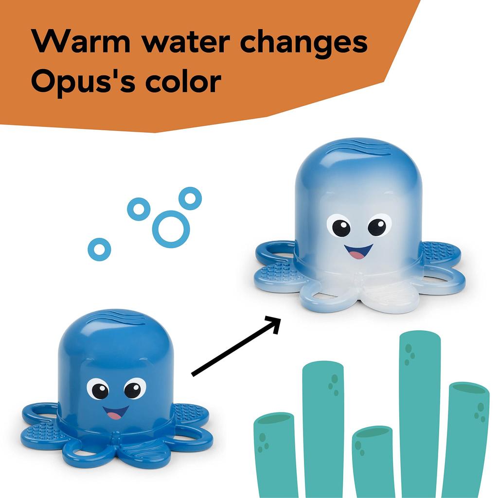 Baby Einstein Stackable Cup with Octopus Bath [3 Months and Up] Bath Toy, Water Play, 13145
