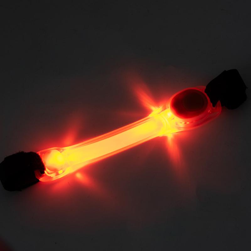 Colorful Silicone Luminous Band Multi-functional Pet Dog Collar Led Night Safety Flashing Warning