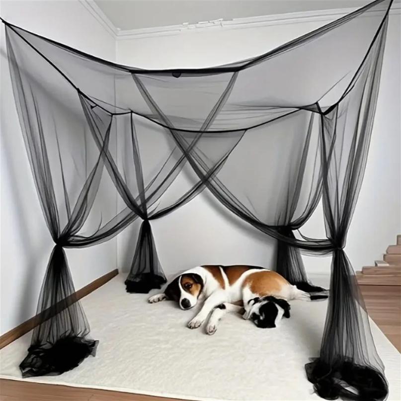 Portable Insect Repellent Net with Fine Mesh Foldable Outdoor Bug Net for Home and Camping Dustproof Mosquito Net