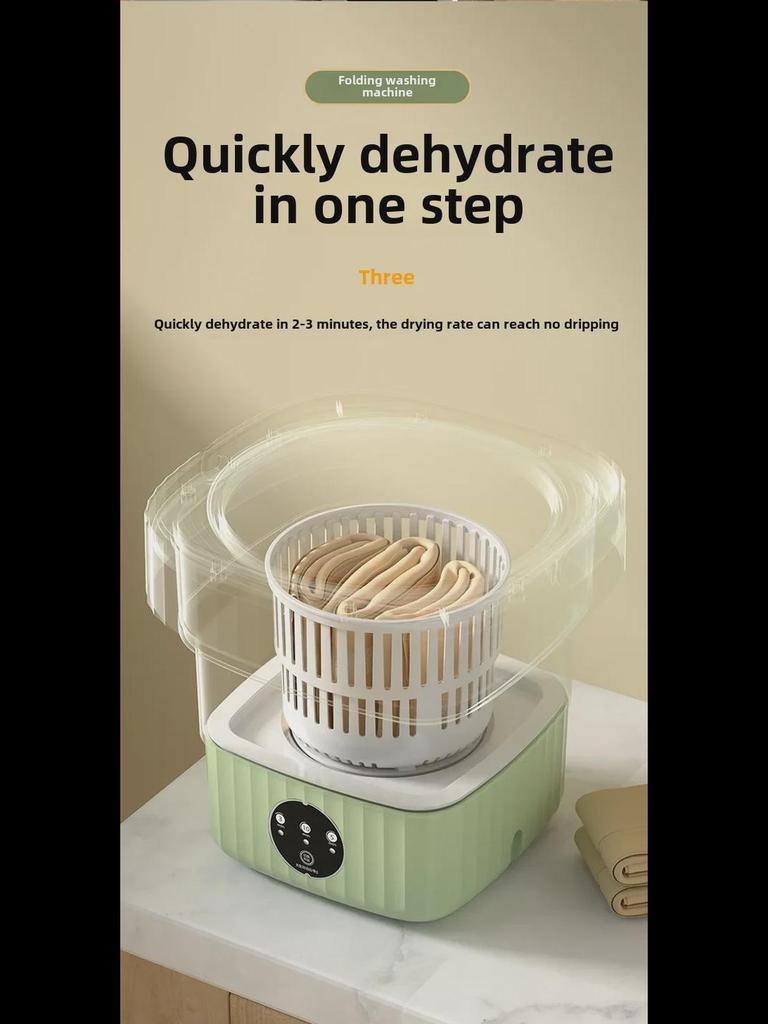 Kompakter Babyunterwäsche- und Sockenwascher