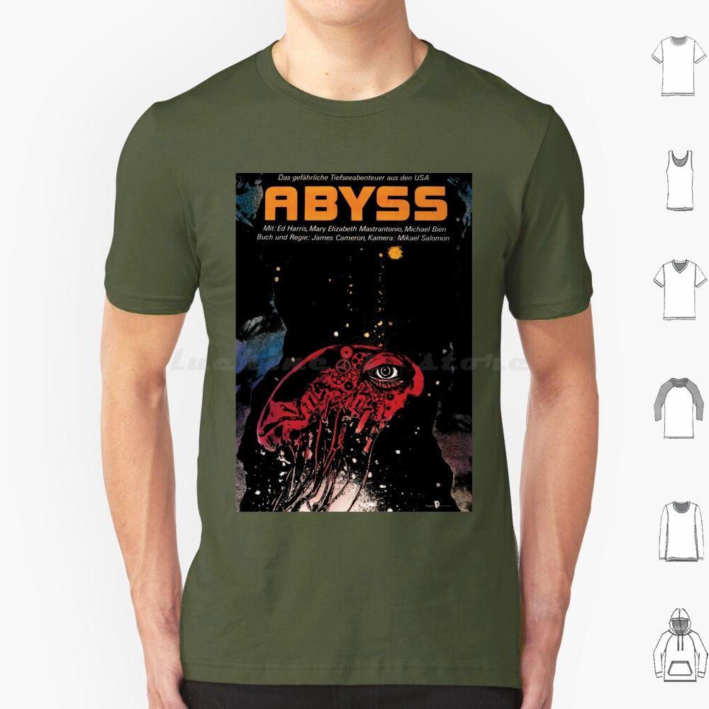 The AbyssGerman Design T Shirt Cotton Men Women DIY Print The Abyss James Cameron Titanic Movie Sci Fi 80s Underwater Cinema