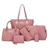 2023 Sada tašek pro matku a dítě: Trendy Kabelka, Taška přes rameno a Dámská velká taška crossbody - Šestidílná kolekce