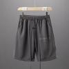 Men's European & American Street Style Summer Sports Wide-Leg Drawstring Shorts