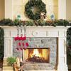 Metallic Silver Holiday Hook Decorative Curved Designs Hanger For Seasonal Decoration And Practical Storage