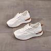 Summer Women's Shoes Dad Shoes Women's Breathable Mesh Shoes Shoes with Wide-leg Pants, Thick-soled Little White Shoes, Sports Shoes Tide
