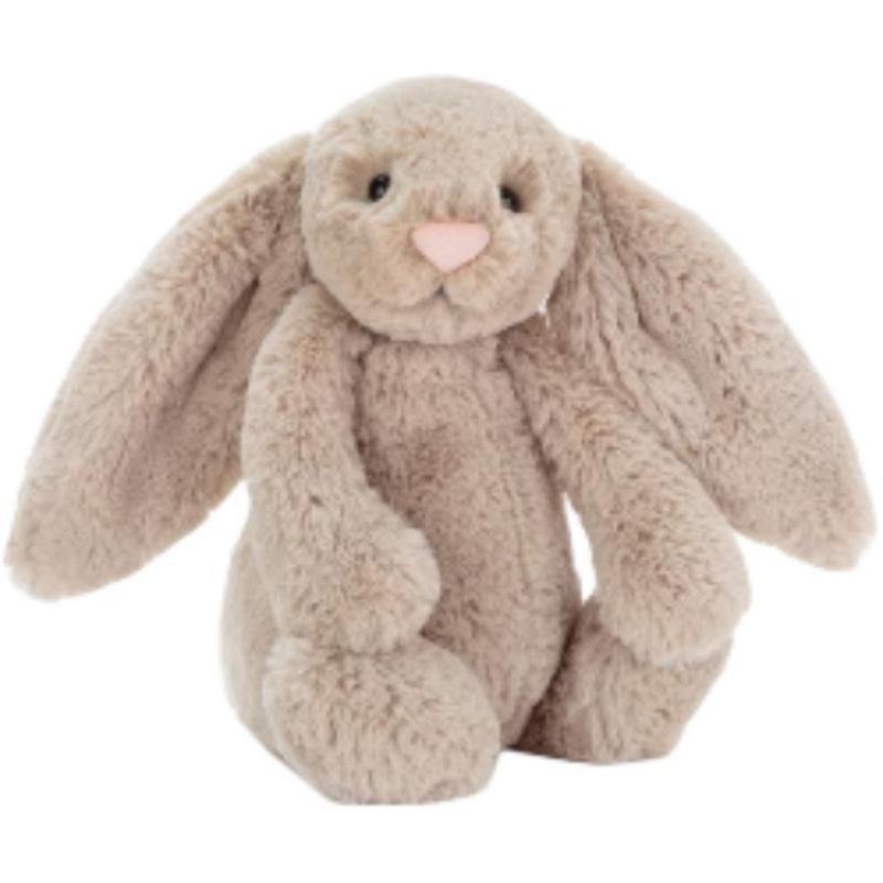 JELLYCAT Bonnie Rabbit sweet first encounter gift box rattle comforting cute doll plush doll 23cm/18cm high