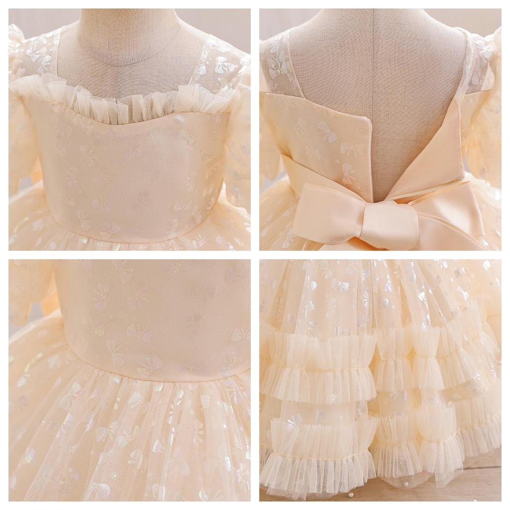 2025 New High-End Princess Dress for Girls - Formal Wear & Performance Clothing