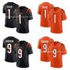 Cincinnati Bengals JaMarr Chase 1 Oranžová alternativní replika dresu NFL Fotbalový fanouškovský oblečení