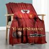 Liverpool Personalized Name Blanket Gift Customizable Blanket Warmthful Decor Great for Office Chair Seaside Couch Livingroom for All Occasions