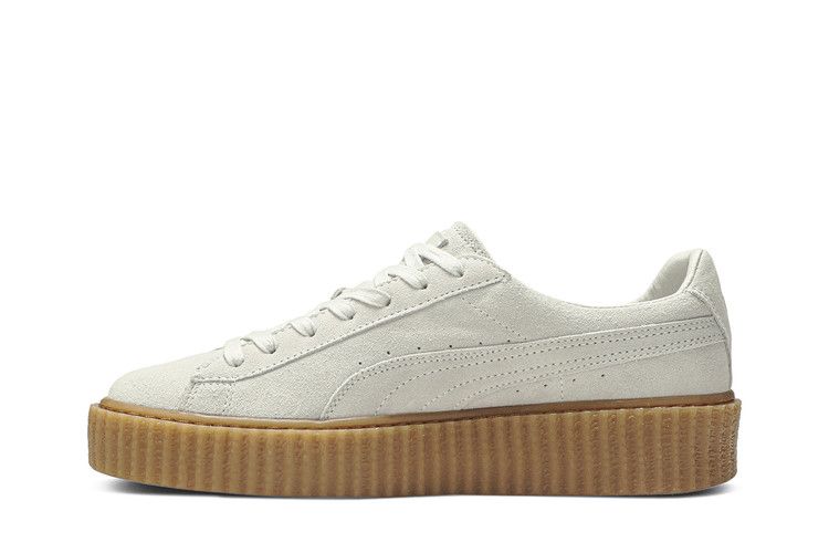 Women's Sneakers Puma Creepers Rihanna Fenty White Oatmeal (Women's) White/Oatmeal
