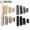 10Pcs Meetee 10-60mm Metal Tail Clip Buckle Bag Strap Webbing End Stopper Clasp Clothes Belt Hook DIY Leather Crafts Accessories