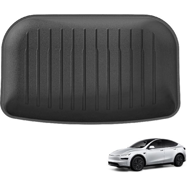 SMABEE Rear Trunk Lower Storage Mat for 2021-2024 2025 2026 Tesla Model Y Juniper 5 Seater All Weather TPE Rear Frunk Mat Car Accessories Interior