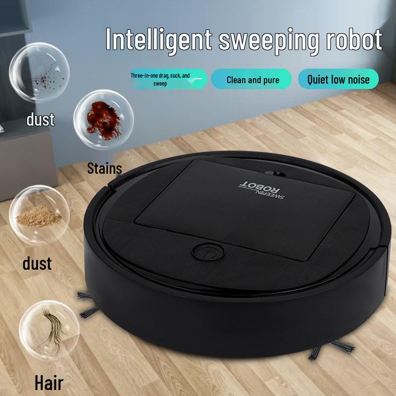 German-Designed Smart Robotic Vacuum Cleaner with High Suction Power for Sweeping, Mopping, and Wiping Floors