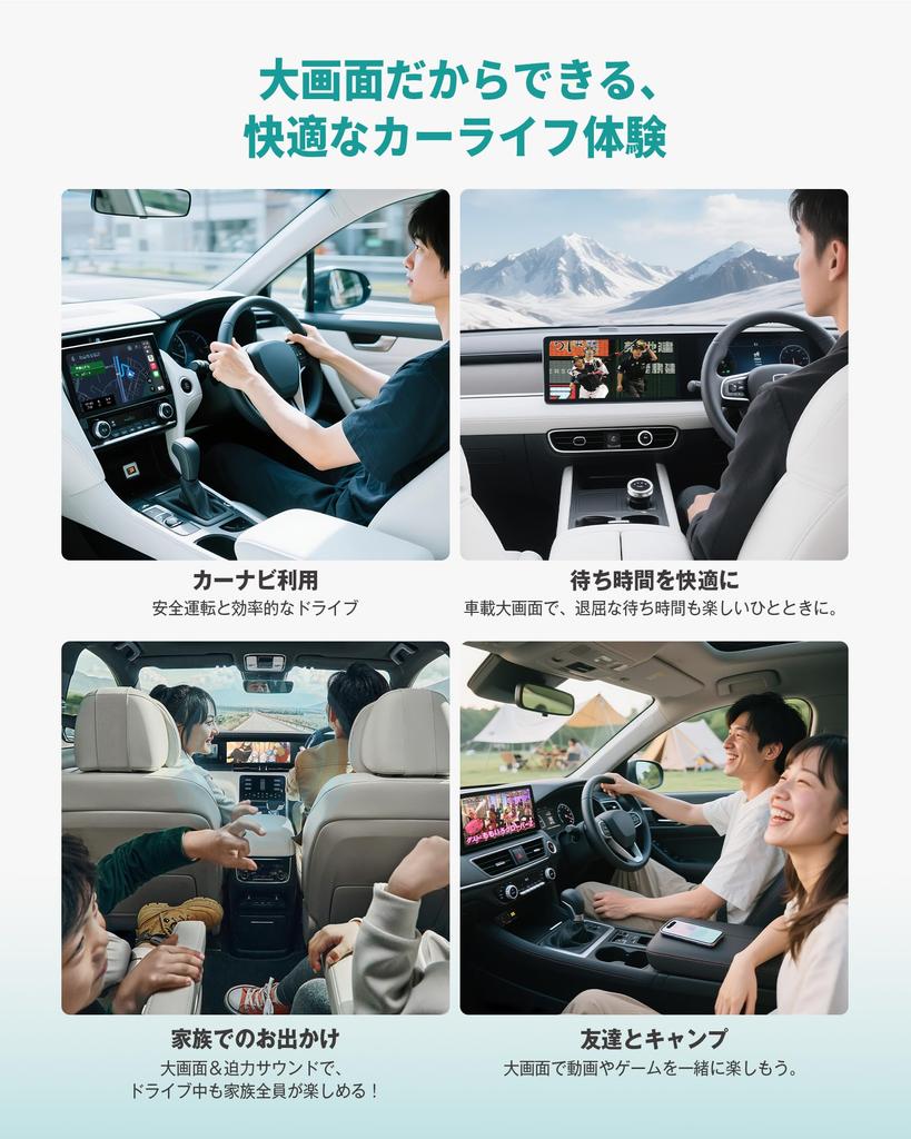 OTTOCAST Mirror Touch Wireless CarPlay Adapter, Mirror the Whole Smartphone Screen To Car Navigation