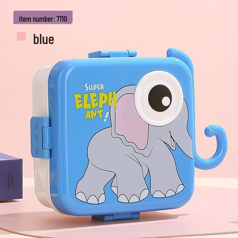 Food-Grade Animal Shape Cartoon Bento Lunch Box for Kids