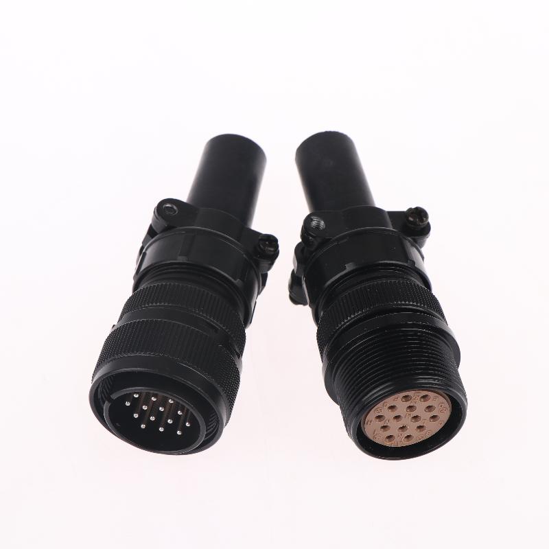 14 Pin Male/Female Metal Connector 136961 141162 For Miller TIG Welders Metal Construction And Remote Current Control