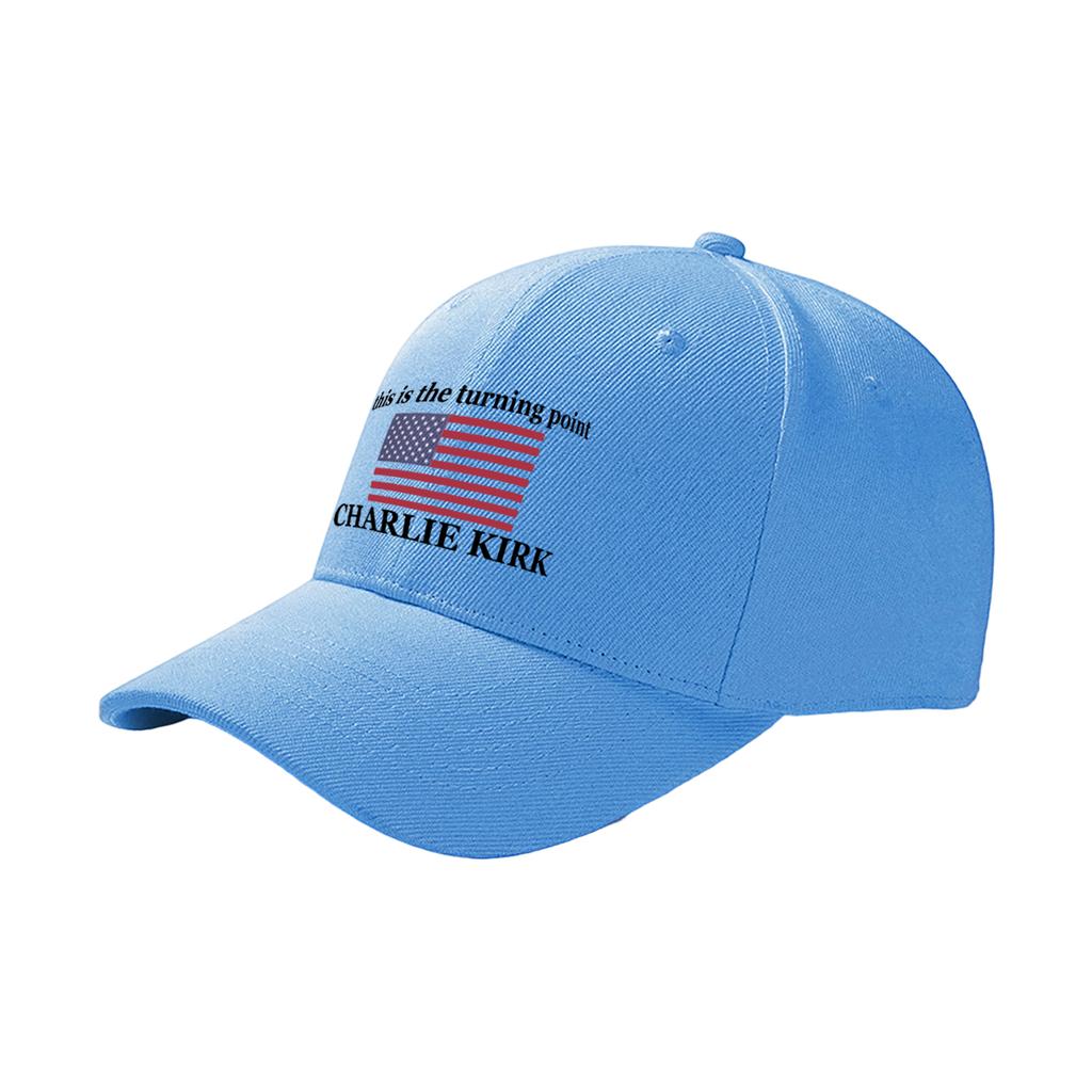This Is The Turning Point Hat Pray For Charlie Kirk Hat For Men Women Adjustable Mens Baseball Hats Cap