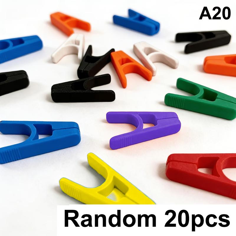 Snack Bag Sealing Clips Mini Assorted Colors Easy To Use Portable Sealers for Kitchen Organization Food Fresh Keeper