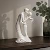 Hochzeitstag Geschenk für Paar 3D Gedrucktes Kuss-Ornament, Moderne Minimalistische Liebesstatue, Abstrakte Figur Romantische Skulptur Zuhause Wohnzimmer
