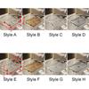 Rectangular Snack Serving Plate Rhomboid Pattern Tea Tray Durable Kitchen Storage Tray  Living Room