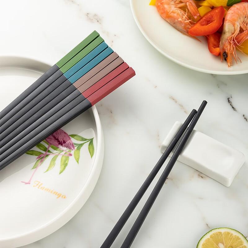 LocknLock Japanese Style Alloy Chopsticks Set