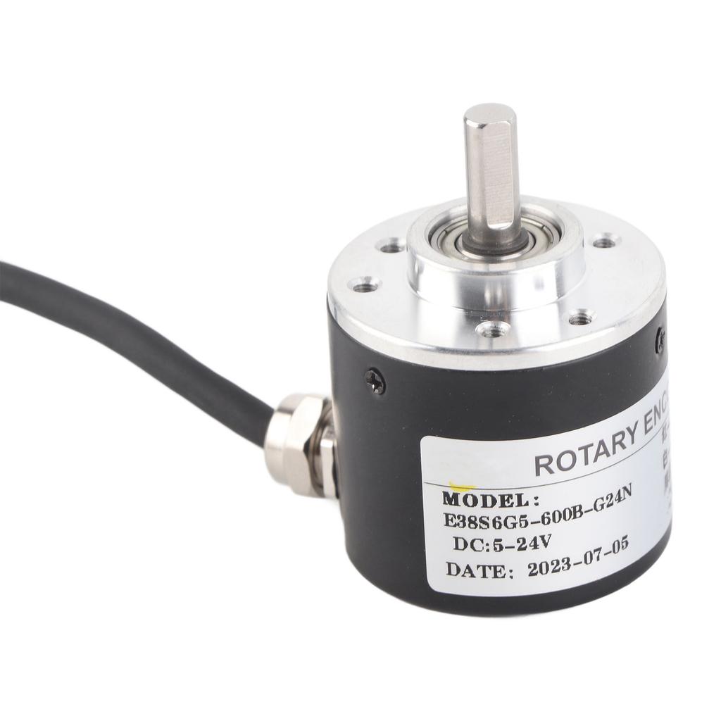 600P/R 5V‑24V AB Magnetoelectric Incremental Rotation Encoder 2‑Phases Shaft 6mm