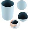 VOCOSTE 2Pcs Bathroom Cups, Toothbrush Cup, Bathroom Toothbrush Cup, Blue, 4.33''x2.76'' 350ml