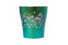 HORIE Pure Titanium Sakura Saku Made in Niigata Prefecture Double-Walled Tumbler, (Sakura Design), 250cc, Green, T15SS250G, Tsubame,