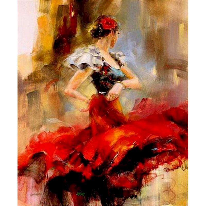 GATYZTORY Painting By Numbers Abstract Picasso Figure Painting DIY Paints By Number For Adults Kits Oil Paint On Canvas Home Dec